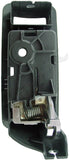 APDTY 92704 Interior Door Handle - Front Right - Chrome Lever +Black Housing (W/