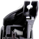 APDTY 92707 Interior Door Handle - Front Left - Texture Black (W/o Alum Trim)