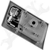 APDTY 92709 Interior Door Handle - Front RH - Chrome Lever+Gray Housing (Flint)