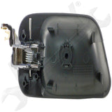 APDTY 92710 Int Door Handle Front Left, Rear Left Chrome Lever+Green Housing