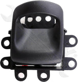 APDTY 92746 Interior Door Handle - Rear Right - Texture Black