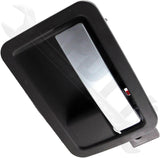 APDTY 92747 Interior Door Handle - Front Left, Rear Left - Painted Silver, Khaki