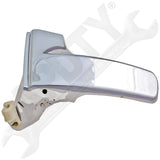 APDTY 92753 Interior Door Handle - Front Left, Rear Left - Chrome