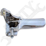 APDTY 92753 Interior Door Handle - Front Left, Rear Left - Chrome