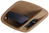 APDTY 92762 Interior Door Handle - Front Right, Rear Right - Brown (Camel)