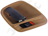 APDTY 92762 Interior Door Handle - Front Right, Rear Right - Brown (Camel)
