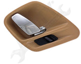 APDTY 92772 Interior Door Handle - Front Right, Rear Right - Chrome Lever+Gray H