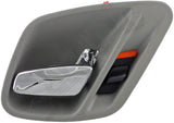 APDTY 92778 Int Door Handle Front Right, Rear Right Chrome Lever Gray Housing