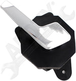 APDTY 92781 Interior Door Handle - Rear Right - Chrome Lever