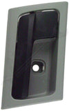 APDTY 92792 Interior Door Handle - Front LH - Black Lever+Gray Housing (Flint/Bl