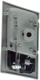 APDTY 92792 Interior Door Handle - Front LH - Black Lever+Gray Housing (Flint/Bl