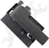 APDTY 92795 Interior Door Handle Rear Left Black