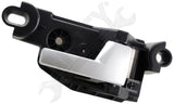 APDTY 92796 Interior Door Handle - Rear Right - Silver Lever (Painted)
