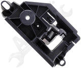 APDTY 92796 Interior Door Handle - Rear Right - Silver Lever (Painted)