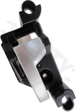 APDTY 92797 Interior Door Handle - Rear Left - Silver Lever (Painted)