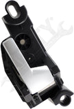 APDTY 92798 Interior Door Handle - Front Right - Silver Lever (Painted)