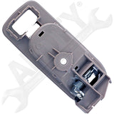 APDTY 92930 Interior Door Handle - Front Right - Chrome Lever+Light Gray (Titani