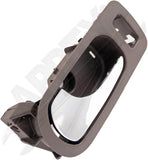 APDTY 92933 Interior Door Handle - Front Left - Chrome Lever+Brown Housing (Coco