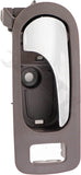 APDTY 92934 Interior Door Handle - Front Right - Chrome Lever+Brown Housing (Coc