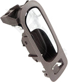 APDTY 92934 Interior Door Handle - Front Right - Chrome Lever+Brown Housing (Coc