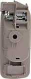 APDTY 92939 Interior Door Handle - Front Left - Chrome Lever+Light Gray (Titaniu