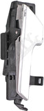 APDTY 92961 Interior Door Handle - Front Left, Rear Left - All Chrome