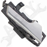 APDTY 92962 Interior Door Handle - Front Right, Rear Right - All Chrome