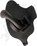 APDTY 92963 Interior Door Handle - Front Left, Rear Left - Texture Black