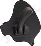 APDTY 92964 Interior Door Handle - Front Right, Rear Right - Texture Black