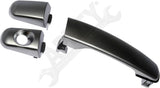 APDTY 93123 Exterior Door Handle Rear LH  Chrome, w/Pearl Coat