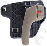 APDTY 93133 Interior Door Handle Front LH, Rear LH Charcoal Gray