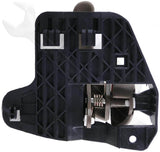 APDTY 93133 Interior Door Handle Front LH, Rear LH Charcoal Gray