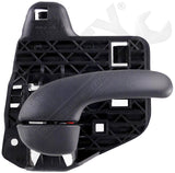 APDTY 93134 Interior Door Handle Front RH, Rear RH Gray