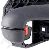 APDTY 93134 Interior Door Handle Front RH, Rear RH Gray