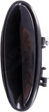 APDTY 93138 Exterior Door Handle Rear RH  Smooth Black