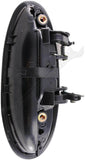 APDTY 93138 Exterior Door Handle Rear RH  Smooth Black
