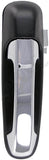 APDTY 93143 Exterior Door Handle Front RH, Rear RH Black, Chrome