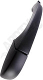 APDTY 93148 Exterior Door Handle Front RH  Black, Textured, w/Keyhole