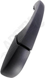 APDTY 93149 Exterior Door Handle Front RH Black, Textured, w/Keyhole