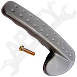 APDTY 93173 Interior Door Handle Front RH, Rear RH Gray