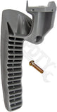 APDTY 93175 Interior Door Handle Front LH, Rear LH Gray