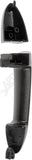 APDTY 93179 Exterior Door Handle Front Or Rear LH, RH Textured Black