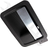 APDTY 93189 Interior Door Handle Silver Lever, Gray Housing