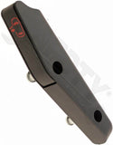APDTY 93193 Interior Door Handle Black (Ext Cab)