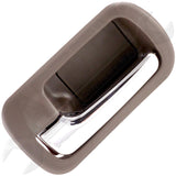 APDTY 93204 Interior Door Handle Rear LH Sedan, Taupe/Chrome