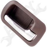 APDTY 93205 Interior Door Handle Rear RH Sedan, Taupe/Chrome