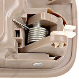 APDTY 93209 Interior Door Handle Front Left  Sedan, Taupe