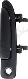 APDTY 93224 Exterior Door Handle Front Left All Black