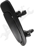 APDTY 93229 Exterior Door Handle Rear Right All Black