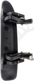 APDTY 93229 Exterior Door Handle Rear Right All Black